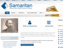 Tablet Screenshot of library.samaritanhealth.com